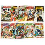 Avengers (1969) 60-64, 66, 68-71 (cents copies: 61, 62, 64) [fn-/vfn] (10). No Reserve