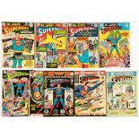 Superman Giant-Size (1966-74) 183, 187, 197, 207, 217, 232, 245, 252, 272 [gd-vg/fn-] (9). No