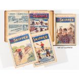 Skipper (1930-31) 1-30. In bound volume with loose issues: 34, 39, 41, 44, 45, 48-56, then 57-69