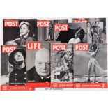 Picture Post (1938-39) 55 issues between Vol 1: No 4 - Vol 5: No 13 and 5 issues of LIFE Magazine.