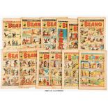 Beano (1952-55). 1952: 18 issues between 494-542 including Fireworks, 1953 x 2, 1954 x 4, 1955 x 4