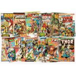 Marvel Mix (1971-81) Daredevil 73, 120, 121, Fantastic Four 236, Iron Man 35, 36, Marvel Feature 12,