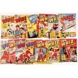 Whiz Comics (1950s L. Miller) 71-83. Starring Captain Marvel, Lance O'Casey, Golden Arrow and Ibis