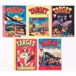 Target Comics (1952 L. Miller) 1-4, 6. Reprinting 3 L.B. Cole covers from US Target Comics (1949) [