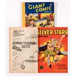 Giant Comic Annual comprising Silver Starr Super Comic 1, 2, 3 (1950s Youngs of Sydney Australia)