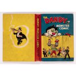 Dandy Monster Comic (1948) Puppeteer Korky. Good boards and spine, light 1" scrape to back cover [