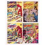 Star-Rocket (1950s) 1, 2, 5. With Star-Rocket Comic Album. Starring Arizona Raines, Swift Morgan,