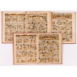 Comic Cuts (Jul 1943 - Dec 44) 2718-2757. Year and a half complete run (printed fortnightly) in