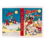 Beano Book (1953) Jack Flash to the Moon. Bright boards and spine, neat ink dedication, cream