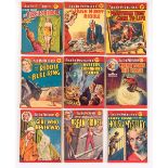 Super-Detective Library (1956-59) 56, 62, 63, 69, 76, 80, 86, 98, 102. All Lesley Shane detective