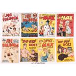 Joe Palooka (1950s) 1-4. With Little Max 1-3 (both by Ham Fisher) Streamline. With Big Ben Bolt (