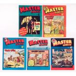 Master Comics (1950s) 87-91. Fawcett/L. Miller. Starring Minute Man, Nyoka Jungle Girl, Ibis the