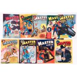 Master Comics (1950s) 77-85. Fawcett/L. Miller. Starring Captain Marvel Jr, Hopalong Cassidy,