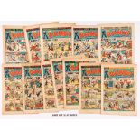 Dandy (1951) 27 issues between 477-527. With No 768 from 1956. 12 issues [fr/gd], 527 Xmas [vg],