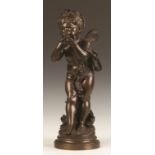 Augustue Moreau (French, 1834-1917) Cherub. Augustue Moreau (French, 1834-1917) Cherub. Signed