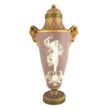 Sevres Pate-sur-Pate Vase with a Nude. Sevres Pate-sur-Pate Vase with a Nude. C. 1900. Artist signed