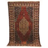 Hamadan Oriental Rug. Hamadan Oriental Rug. Early 20th century. 6' 9" x 4' 4". A Private