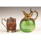 Two French Cameo Pitchers. Two French Cameo Pitchers. Both early 20th century. French Cameo Pitcher;