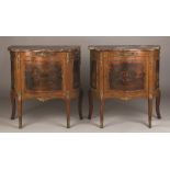 Pair of French Vermis Marten Style Commodes. Pair of French Vermis Marten Style Commodes. 20th