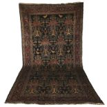 Kirman Oriental Rug. Kirman Oriental Rug. Early 20th century. 9' 8" x 5'. A Private Rochester, NY