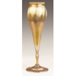 Tiffany Gold Aurene Vase. Tiffany Gold Aurene Vase. Early 20th century. Numbered 8548A. Ht. 15" Dia.