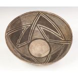 Early Mimbres Fine Line Geometric Bowl. Early Mimbres Fine Line Geometric Bowl. Ht. 5 1/2" Dia. 12".