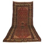 Hamadan Oriental Rug. Hamadan Oriental Rug. Early 20th century. 11' 6" x 5' 1". A Private Rochester,