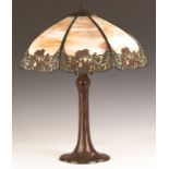 Handel Arts and Crafts Table Lamp. Handel Arts and Crafts Table Lamp. Signed Handel. Ht. 23" Shade