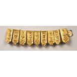 Line Vautrin (French, 1913-1997) Gilded Bronze Bracelet. Line Vautrin (French, 1913-1997) Gilded