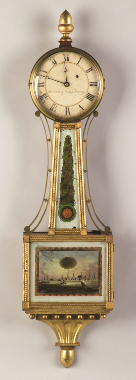 Rare Curtis and Dunning Gilt Wood Banjo Clock. Rare Curtis and Dunning Gilt Wood Banjo Clock. C.