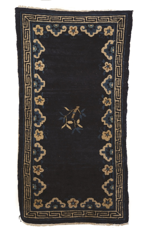 Chinese Rug. Chinese Rug. Early 20th century. 4' 9" x 2' 5". Estate of Frances Cruikshank,