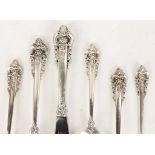 Wallace Sterling Silver Flatware - Grand Baroque. Wallace Sterling Silver Flatware - Grand