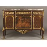 Louis XV/XVI French Style Marble Top 3-Drawer Chest. Louis XV/XVI French Style Marble Top 3-Drawer