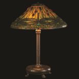 Tiffany Studios Dragonfly Table Lamp. Tiffany Studios Dragonfly Table Lamp. Shade signed Tiffany