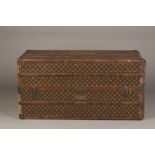 Louis Vuitton Wardrobe Trunk. Louis Vuitton Wardrobe Trunk. Serial #051266. Ht. 21" W 43 1/2" D 21