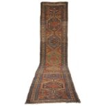 Heriz Oriental Runner. Heriz Oriental Runner. Early 19th century. 15' x 3' 3". Estate of Frances