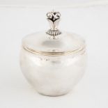 Georg Jensen Sterling Silver Covered Box.Designed by Harold Nielsen, 1933-1944, Marked #172c. With