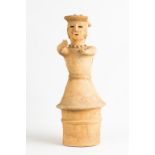 Japanese Female Haniwa Figure.Late Kofun Period.