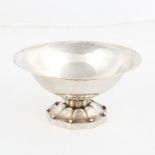 Georg Jensen Sterling Silver Compote.Signed and numbered 181. c. 1925-1932. 4.4 ozt.Ht. 2 1/2"