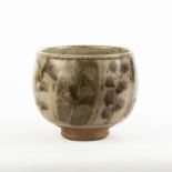 Peter Voulkos (American, 1924-2002) Tea Bowl.c. 1953.1" faint hairline in rim.Ht. 4 1/2" Dia. 5 1/