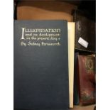 A selection of leather craft items with a book titled Illumination.