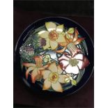 A moorcroft Jubilee plate 2002.