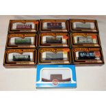 MAINLIN/AIRFIX 9 x Mainline and a Airfix Freight Wagons Nos Mainline 37-132/140/151/152/164/403/