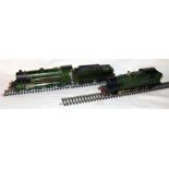 2 x 00 White Metal Kit Built Locomotives - SR Green 4-6-0 'Sir Valence' # E767 and GW Green Class