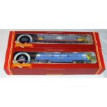 HORNBY 2 x Diesel Locomotives - R250 BR Grey Class 58 CO CO # 58001 and R778 BR Blue Class 52 '