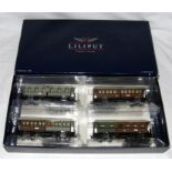 LILIPUT by Bachmann 351000 KPEV Ep1 Coach Pack. Near Mint Boxed.