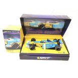 Scalextric C2397A Renault R23 F1 No.7 Jarno Trulli slot car, limited edition no.2390/7000. M and