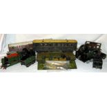 HORNBY 0 Gauge for refurbishment/spares including a Riviera 'Blue Train' No 3 CIE Dining Car (