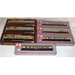 LIMA/MAINLINE 7 x GWR BR(W) Chocolate and Cream Coaches - Lima Nos 30513/22/33 and 45 and Mainline