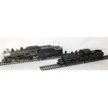 2 x Custom Painted HO Brass Models - PFM Long Bell Lbr.Co 2-6-2 # 105 1977 run now lettered Blue Jay